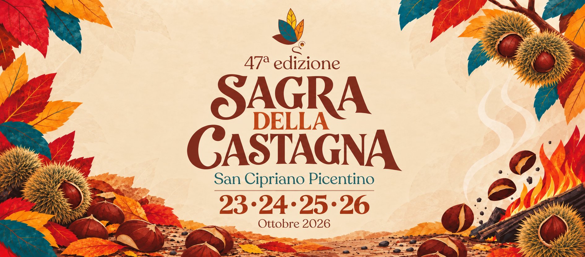 47ª Sagra della Castagna, San Cipriano Picentino, 23-26 ottobre 2026